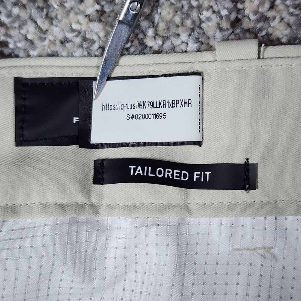 RLX Ralph Lauren Golf Shorts Mens 36 Tailored Fit Performance Beige Excellent - Picture 13 of 16